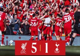 Liverpool Win 2024-2025 Premier League Title After Humiliating Tottenham At Anfield
