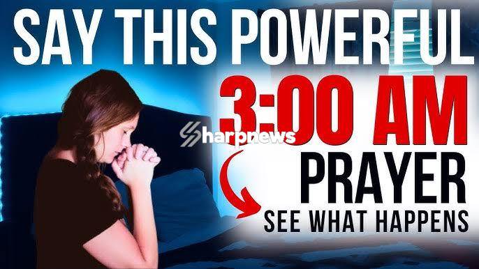 Secrets Of Praying At 3 A.m According To the Bible That You Do Not Know