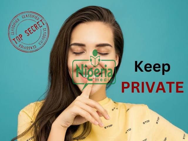4 (fivThings To Keep Private If You Want To Be Successful In Life