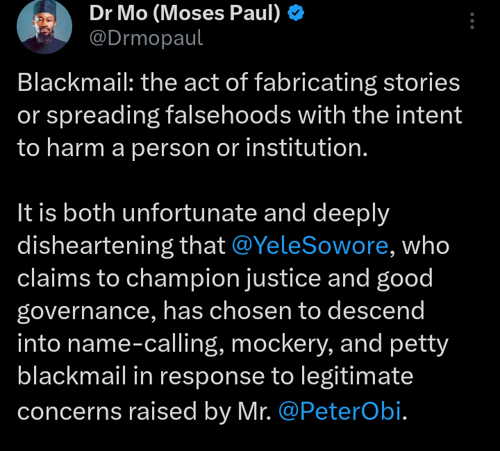 Pandora: Obi Has Said If Anyone Can Find Even 3% Of The Amount, He Will Forfeit Everything- Dr Paul