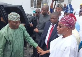 OFFICIAL: ‘He’s Gathering Wounded Lions’ — Atiku’s Visit To Aregbesola Sparks Reactions