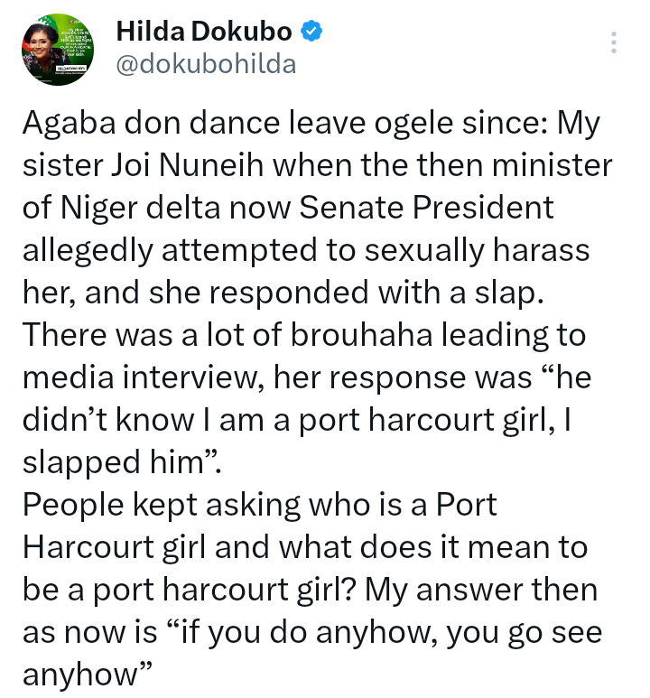 They Told Rivers Women The President's Wife Was Coming Then They Brought Administrator's Wife-According to Dokubo