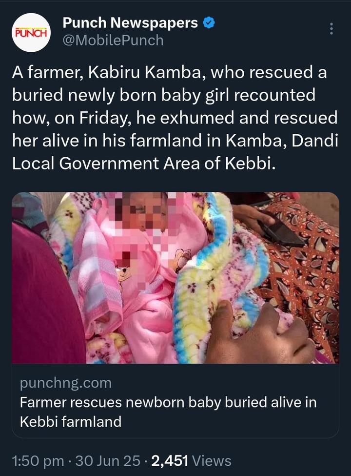 Unbelievable!!!! While Digging Ridge, We Found Wrapper Buried In The Soil, We Dug It And Discovered Baby Girl-Kamba Unbelievable!!!! While Digging Ridge, We Found Wrapper Buried In The Soil, We Dug It And Discovered Baby Girl-Kamba