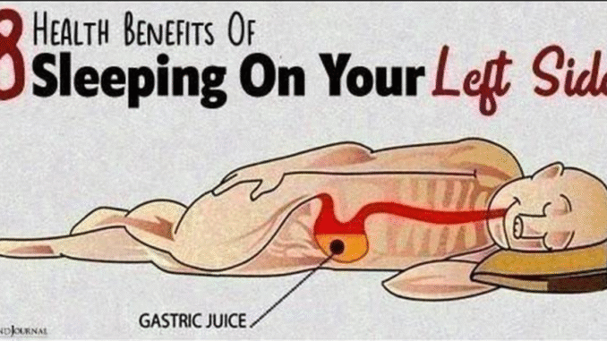 BREAKING: Take Note of Always Sleeping On Your Left Side; Here Is Why Sleeping On Right Side Is Dangerous For
