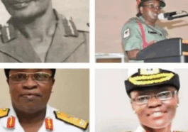 BREAKING NEWS: Meet The Four Former Nigerian Army Generals Who Are Women