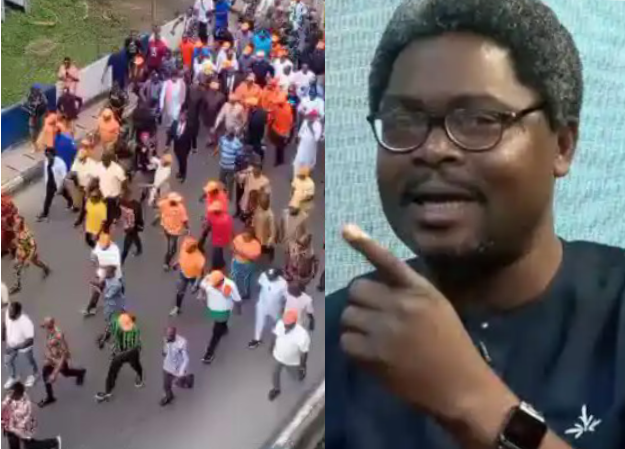 After Seeing The Number Of People That Welcomed Rotimi Amaechi In Rivers State Wike's Aide Reacts After Seeing The Number Of People That Welcomed Rotimi Amaechi In Rivers State Wike's Aide Reacts