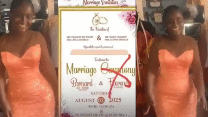 BREAKING NEWS: Bride dies after being hit by a car on her way to distribute wedding invitations