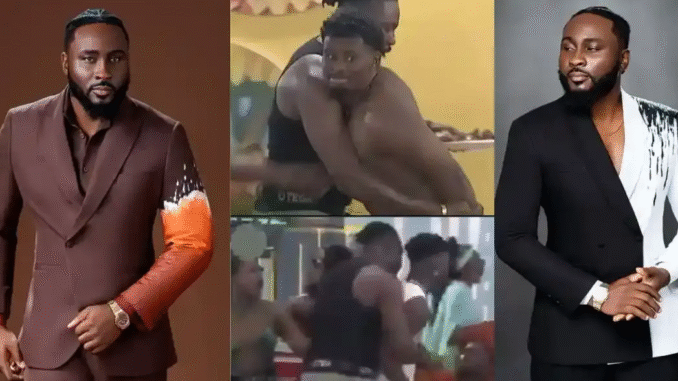 BBN S10: ‘This is madness’: Reality TV star Pere reacts as Jason Jae and Victory fight over chicken (Watch) BBN S10: ‘This is madness’: Reality TV star Pere reacts as Jason Jae and Victory fight over chicken (Watch)