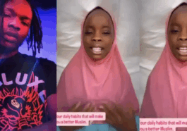 ‘But your dad was not kind to Mohbad’: Naira Marley’s daughter shares 4 Islamic tips for a better life (Video)