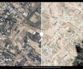 Before And After Satellite Images Show How Israel Has Destroyed Gaza City