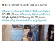 X user raises alarm after seeing video of Ghanaian landlord beating his wife