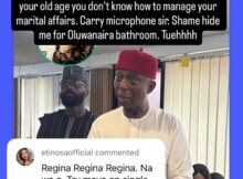 At your old age you cant manage your marital affairs  Actress Etinosa blasts Senator Ned Nwoko over comments about Regina Daniels