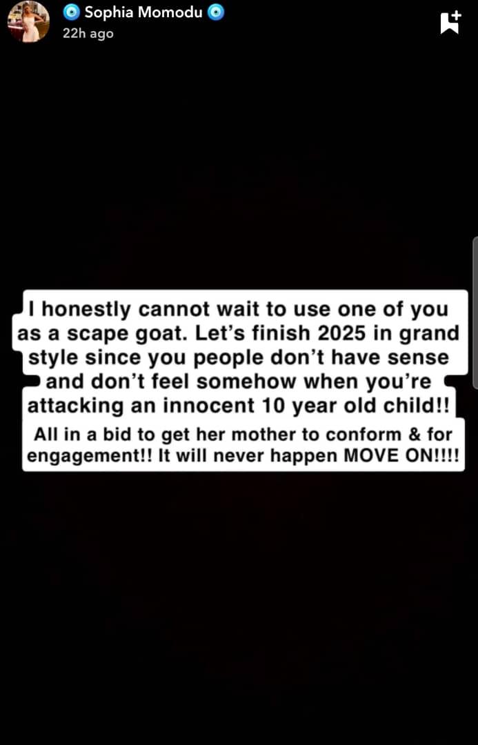 Sophia Momodu clears the air says she didnt stop Imade from attending Davidos birthday