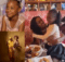 Cute moment between Chioma and Davidos second daughter Hailey
