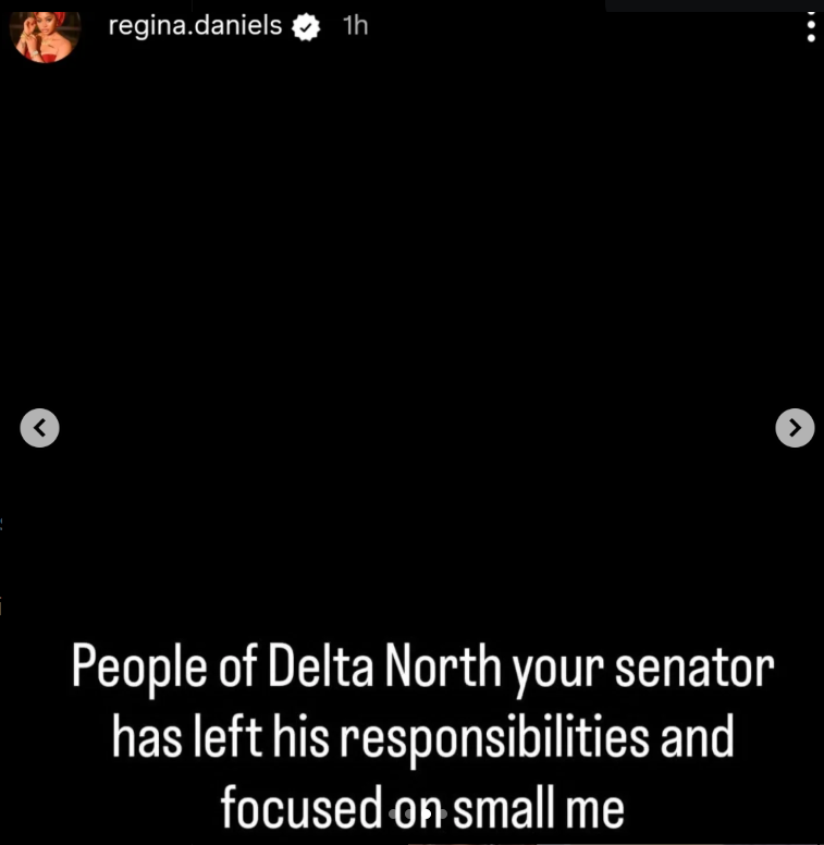 Just marry a new wife and leave me alone Regina Daniels tackles her husband amid marriage drama