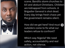 Comedian AY Makun raises alarm over rising insecurity in Nigeria