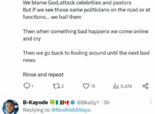 Kiddwaya calls out Nigerians for worshipping politicians, sparks mixed reactions online