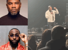 Veteran gospel singer Kirk Franklin opens Davidos show in Atlanta with prayers for Nigeria