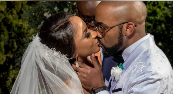 Banky W melts hearts as he celebrates 8th wedding anniversary with Adesua Etomi