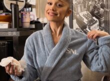 Ariana Grande and Ethan Slater shut down breakup rumours as he supports her at SNL