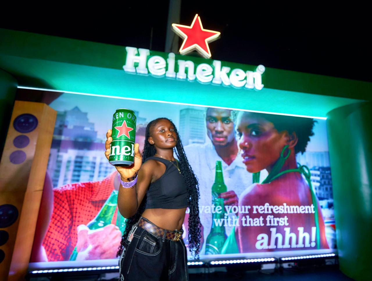 A Night to Remember: Heineken Ignites Eagle Square With Davidos 5ive Alive Tour