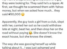 Lady shares shocking encounter after three men stormed her mums shop in search of an alleged ripper