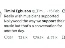 Actor Timini Egbuson sparks debate with comments on support and entitlement