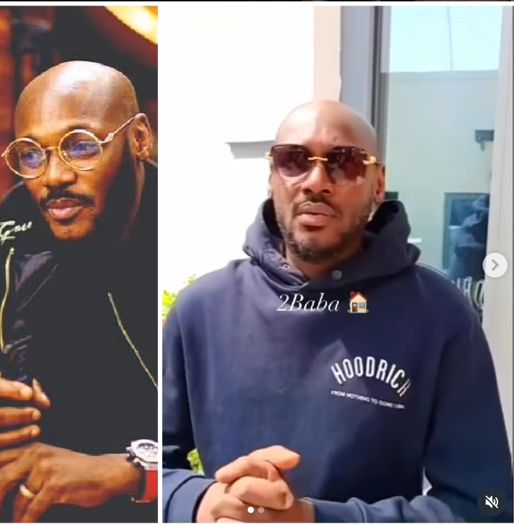 2baba breaks silence, begs fans to stop dangerous rumours involving Hon Natasha Osawaru Idibia