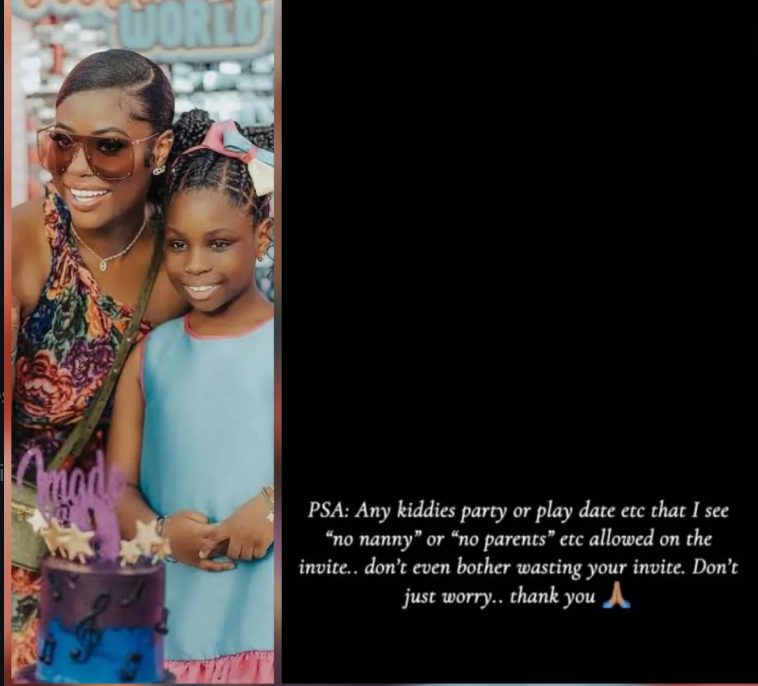 Davido's baby mama, Sophia Momodu, issues firm PSA to parents after spotting a trend in kiddies party invites