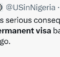 Visa fraud can lead to permanent ban - US embassy warns Nigerians