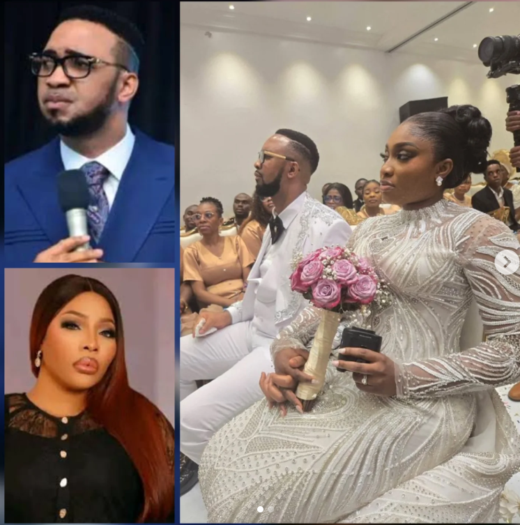 Pastor Chris Okafor weds fiance amid ongoing controversy with actress Doris Ogala