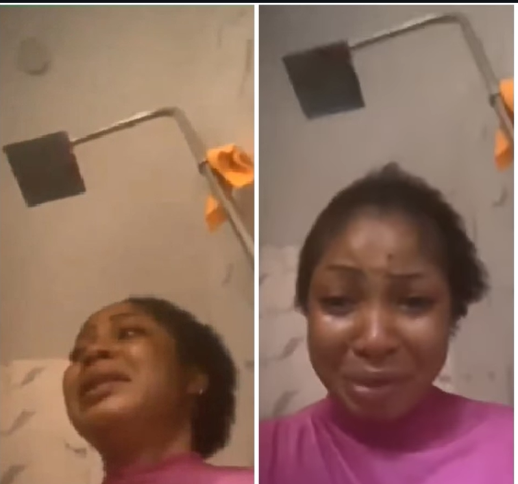 I don't want to die all because I'm staying back because of my children - Woman cries out after abusive husband allegedly locks her indoors