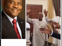 FCT minister Nyesom Wike hosts praise and worship session with fellow politicians at his residence