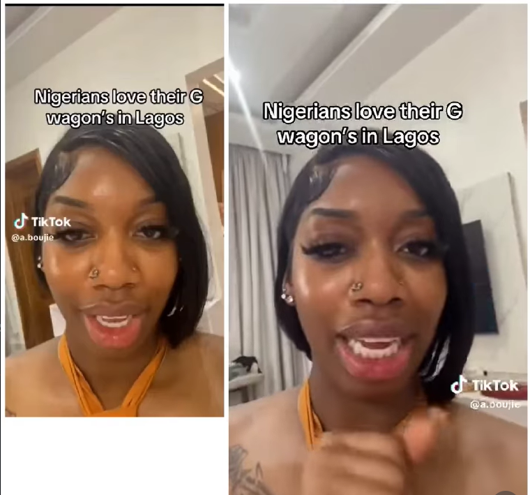 Lekki is full of G-Wagons  UK IJGB lady shocked by the number of luxury cars cruising Lagos