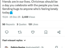 I ate rice and chicken but still feel unhappy  Nigerian woman tweets