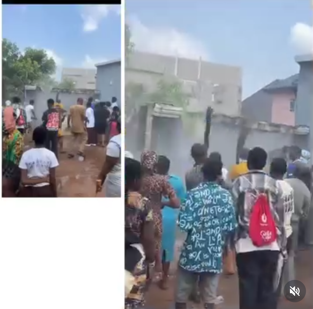 Pastor asks members to pull down church fence during service as wall of jericho prayer