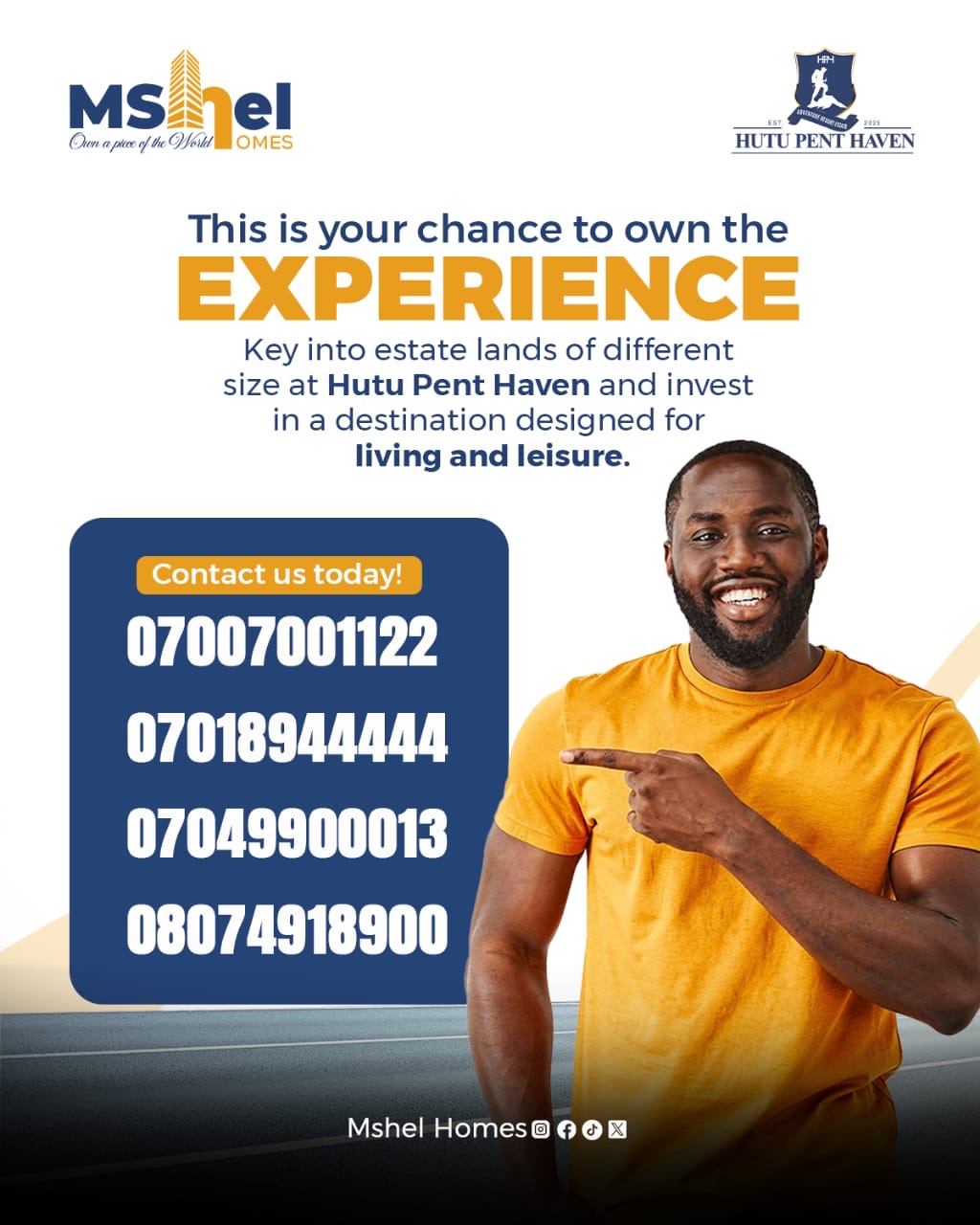 Mshel Homes launches Hutu Pent Haven, a residential estate in Abuja