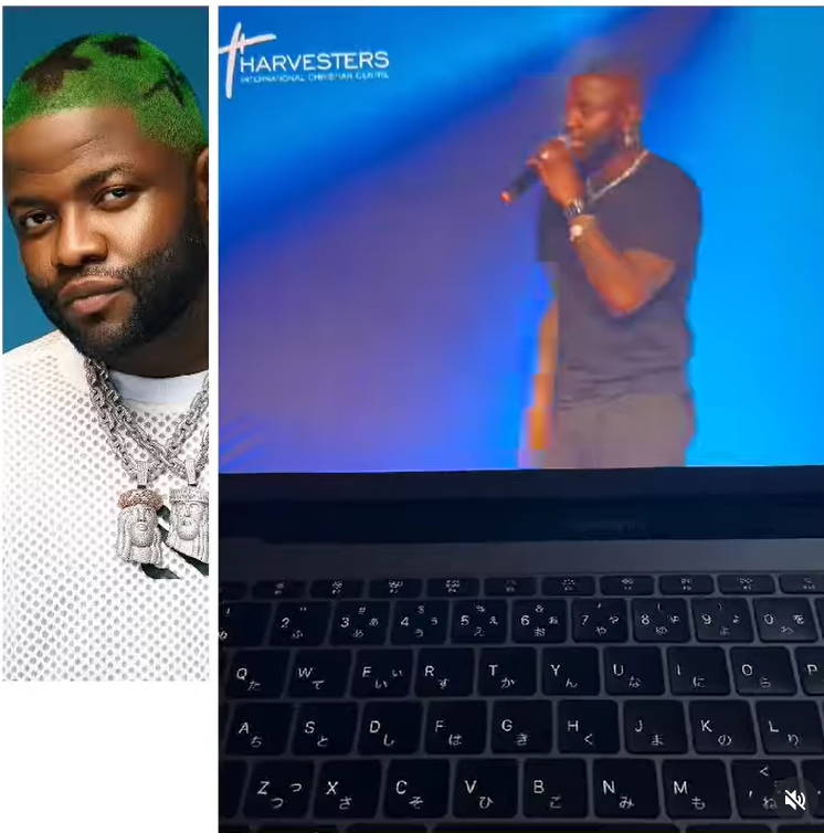 God answered all my prayers in one day Singer Skales shares emotional testimony in church