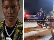 Singer Zinoleesky spotted exchanging soft punches with young man