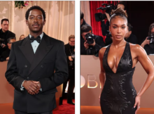 Damson Idris and Lori Harvey spark reunion rumors at Golden Globes 2026