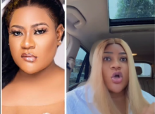 Actress Nkechi Blessing cries out as over 5,000 men flood her WhatsApp after shooting their shot