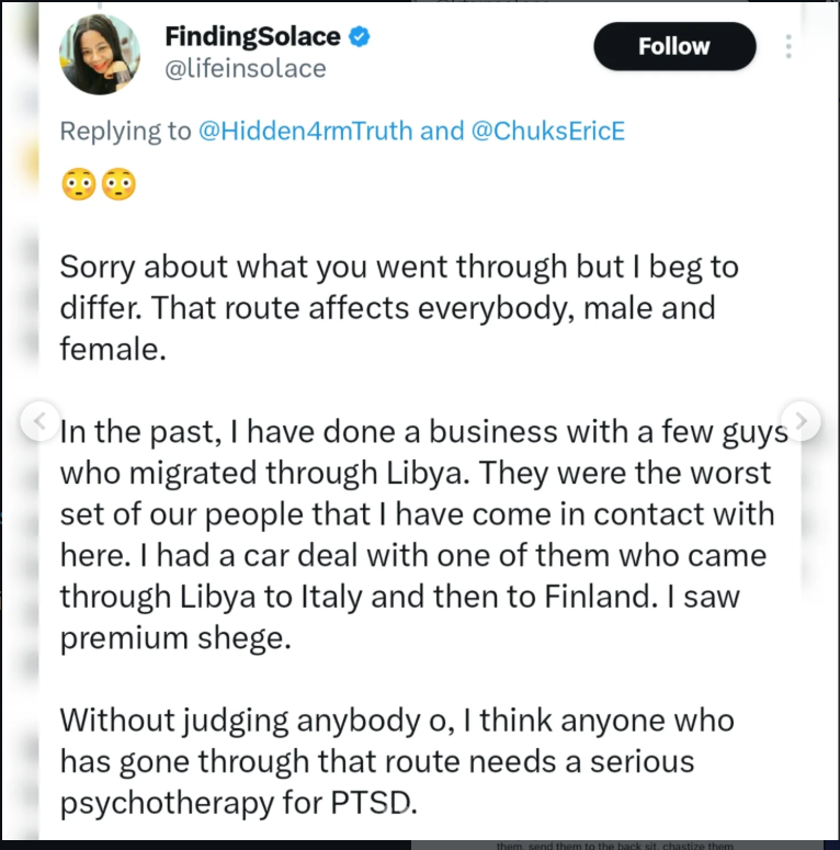 X users share harrowing accounts of LibyaEurope migration route amid immigration debates