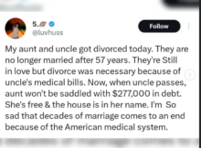 Theyre still in love but had to divorce after 57 years  X user shares heartbreaking reason behind aunt and uncle's split