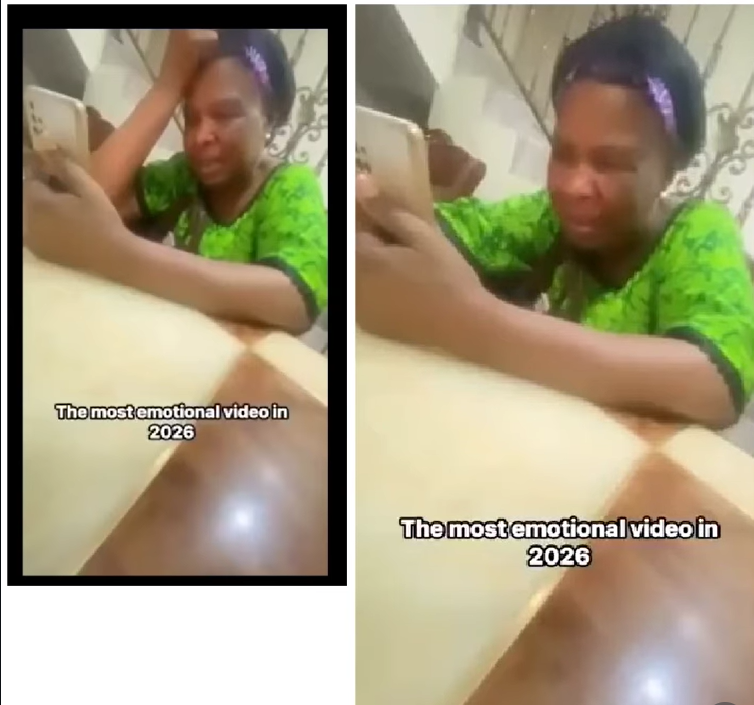 Emotional moment as parents break down in tears after daughter finally shares pregnancy news