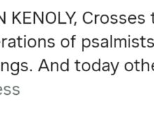 Gospel Legend Ron Kenoly Is Dead