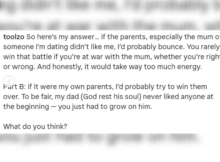 Media personality,Toolz says shed walk away if her partners mum doesnt like her, sparks debate online