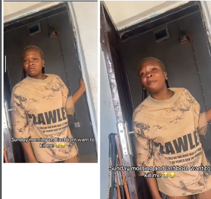 If you cant abide by my rules and regulations, leave lady clashes with younger sister over household chores