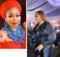 Video of Shaffy Bello giving up a seat for film maker, Abbey Lanre at an event, sparks debate online