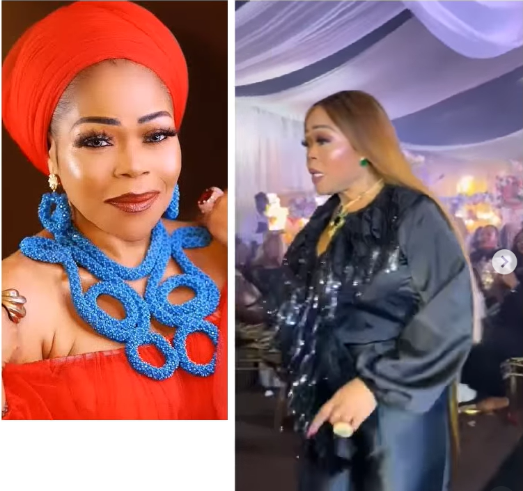 Video of Shaffy Bello giving up a seat for film maker, Abbey Lanre at an event, sparks debate online