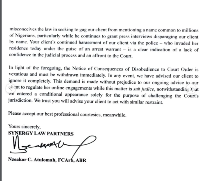 I have more than five lawyers  Actress Doris Ogala says shes ready to fight back in court battle